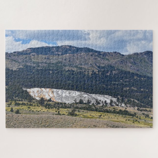 Puzzle Mammoth Hot Springs, Parc national de Yellowstone, (Horizontal)