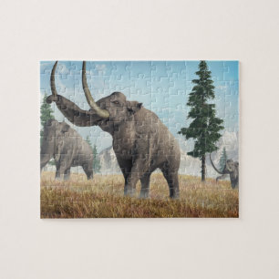 Puzzle Mammoths colombiens