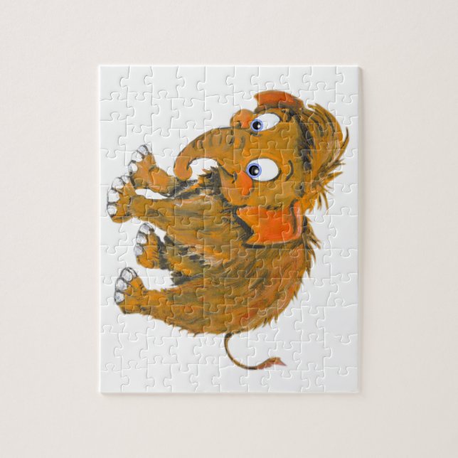 Puzzle Mammouth de bébé (Vertical)