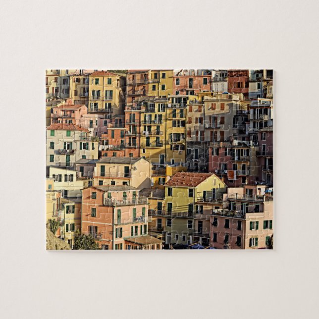 Puzzle Manarola - Cinque Terre - Italia - 8x10 - 110 pc (Horizontal)