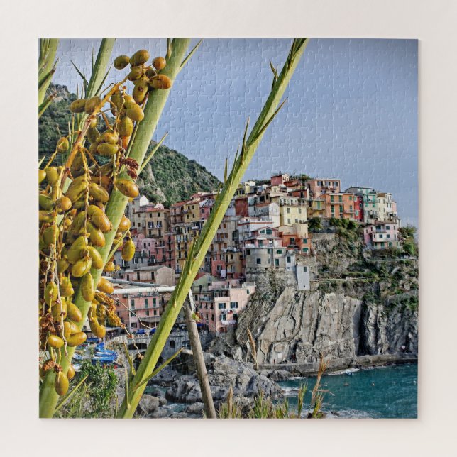 Puzzle Manarola - Cinque Terre - Oliviers - 20x20 - 676 p (Vertical)