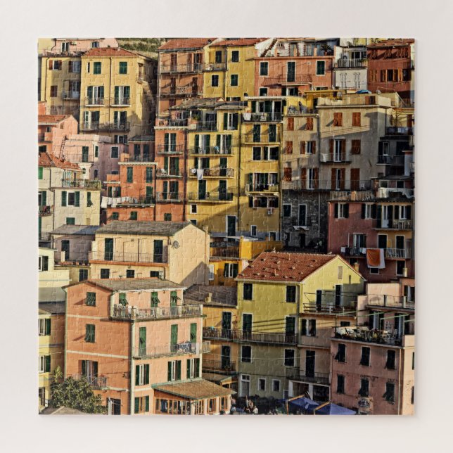 Puzzle Manarola - Italia - Cinque Terre - 20x20 - 676 pc (Vertical)