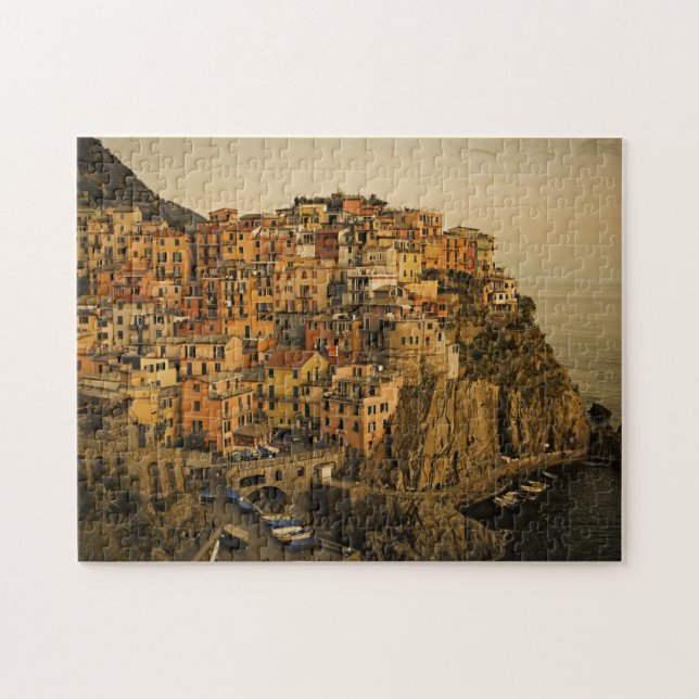 Puzzle Manarola, Italie - Cinque Terre - 11x14 - 252 pcs (Horizontal)