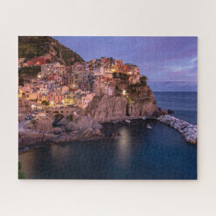 Puzzle Manarola Italie Maisons de falaise