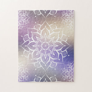 Puzzle Mandala aquarelle nebula yoga zen