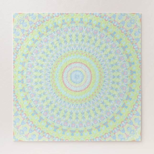 Puzzle Mandala coloré (Vertical)