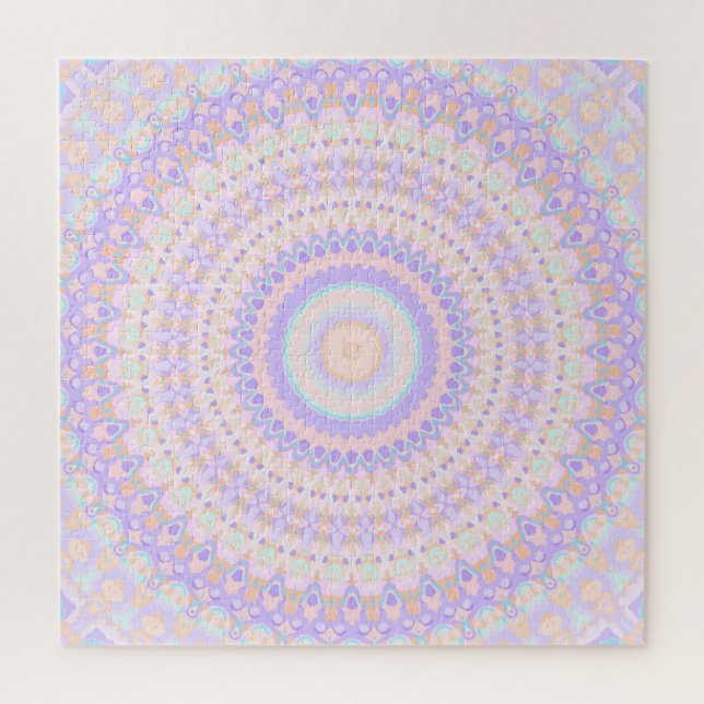 Puzzle Mandala Coloré  (Vertical)