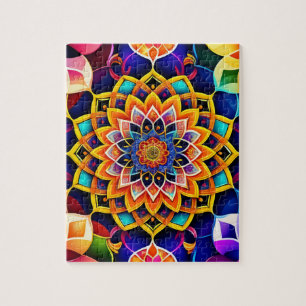 Puzzle Mandala Coloré