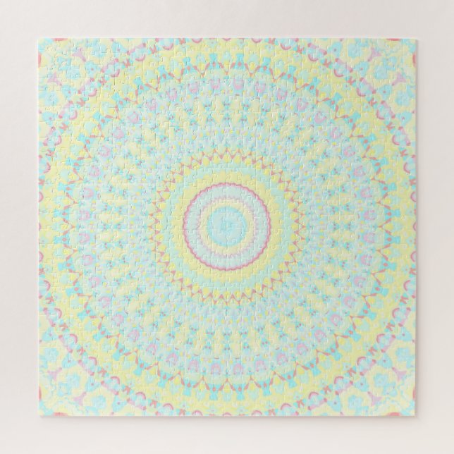 Puzzle Mandala Coloré  (Vertical)