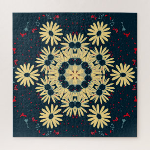 Puzzle Mandala Daisy Dreams