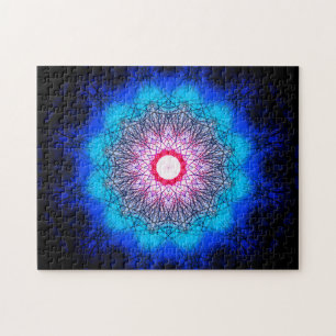 Puzzle Mandala de flocon de neige de fractale