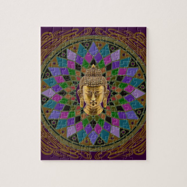 Puzzle Mandala de l'OM Bouddha (Vertical)