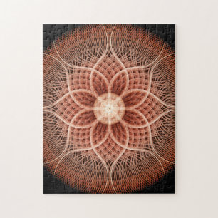 Puzzle Mandala de Lotus de transe