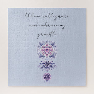 Puzzle Mandala de Serenity en fleurs