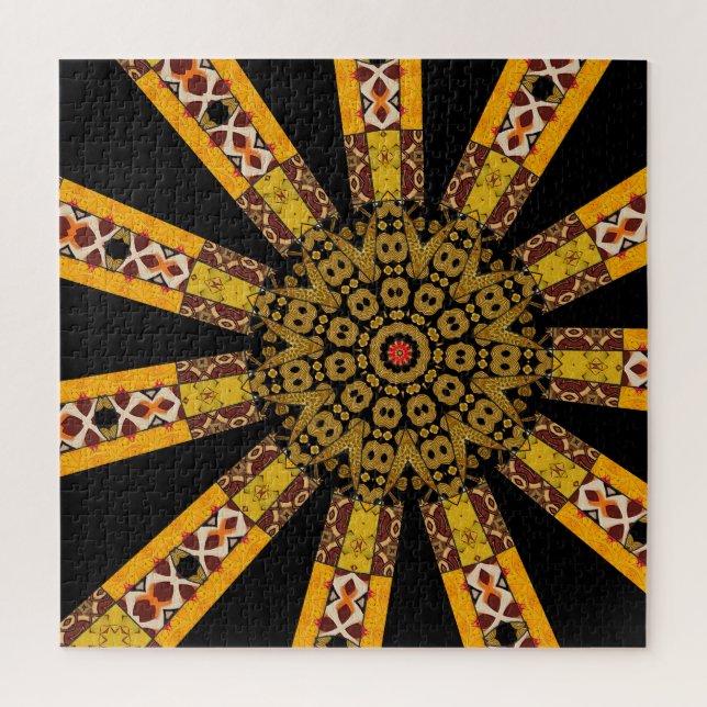 Puzzle Mandala Décoratif  (Vertical)