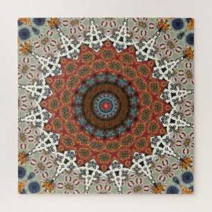 Puzzle Mandala Décoratif