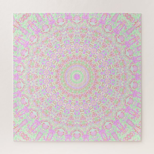 Puzzle Mandala Hippie   (Vertical)
