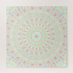 Puzzle Mandala Hippie