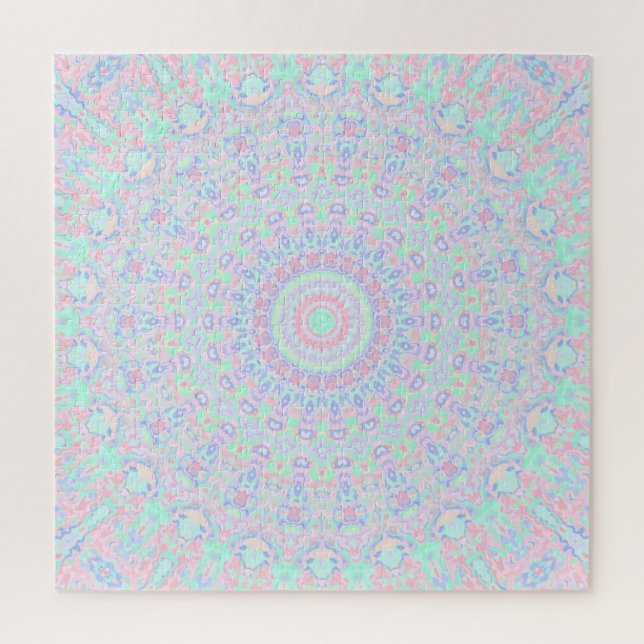 Puzzle Mandala Hippie   (Vertical)