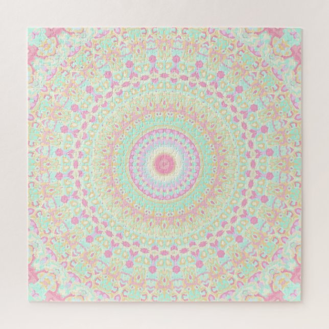 Puzzle Mandala Hippie Funky  (Vertical)