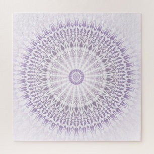 Puzzle Mandala pourpre