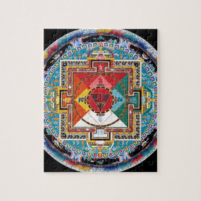 PUZZLE MANDALA RAYONNANT ÉSOTÉRIQUE (Vertical)