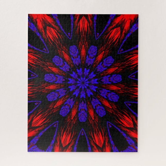 Puzzle Mandala Sud-Ouest Hippie Boho Chic Bohemian (Vertical)