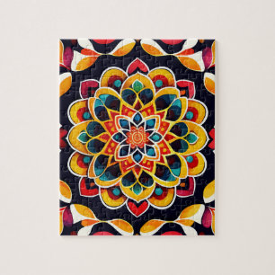 Puzzle Mandala Vintage