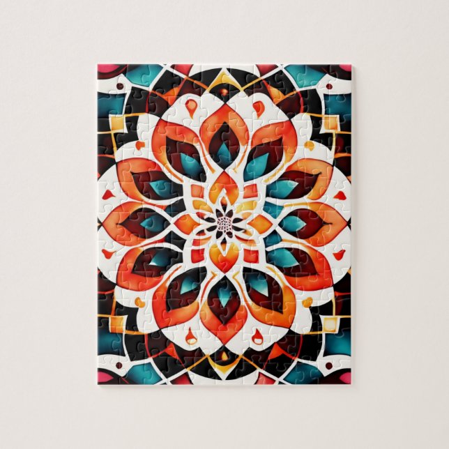Puzzle Mandala Zen (Vertical)