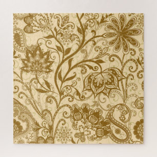 Puzzle Mandalas ethniques : Motif de style indien