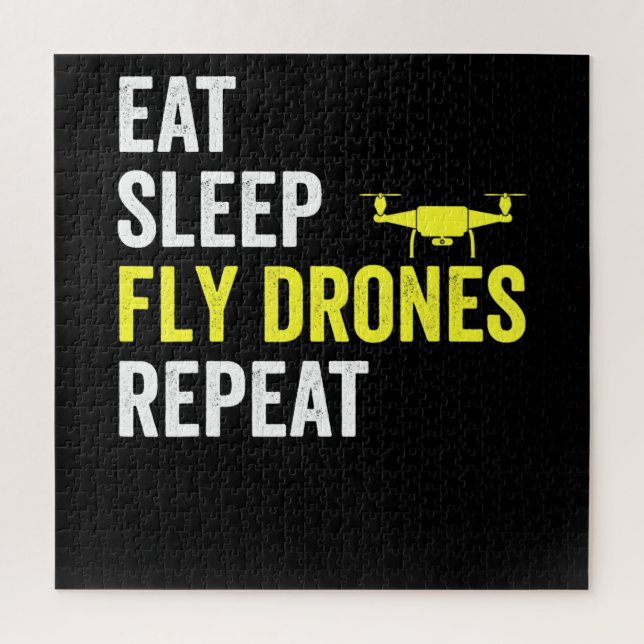 Puzzle Mangez des drones de drones de sommeil Répéter dro (Vertical)
