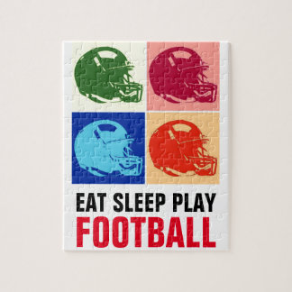 Puzzle Mangez Sleep Jouer Football Pop Art