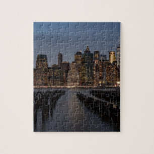 Puzzle Manhattan New York la nuit