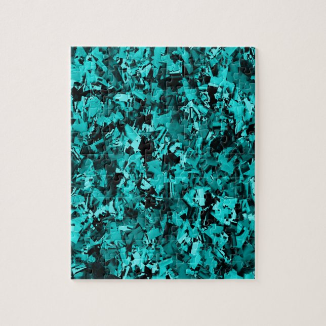 Puzzle Manie du turquoise... (Vertical)
