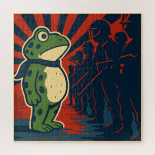 Puzzle Manifestation de la Grenouille de Portland