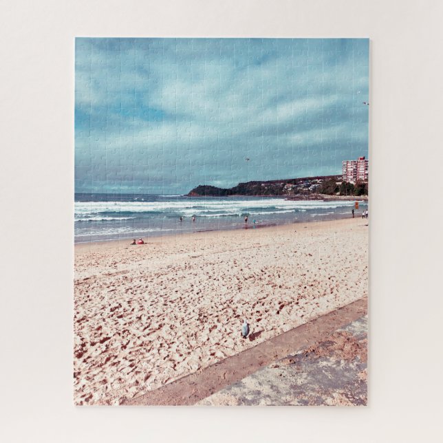 Puzzle Manly Beach Retro Australie Voyage (Vertical)