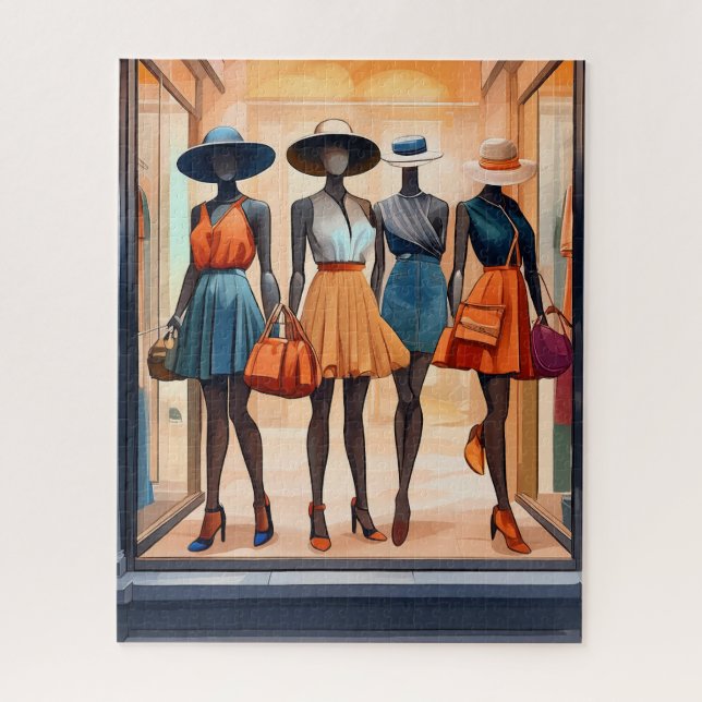 Puzzle Mannequin Jigsaw (Vertical)