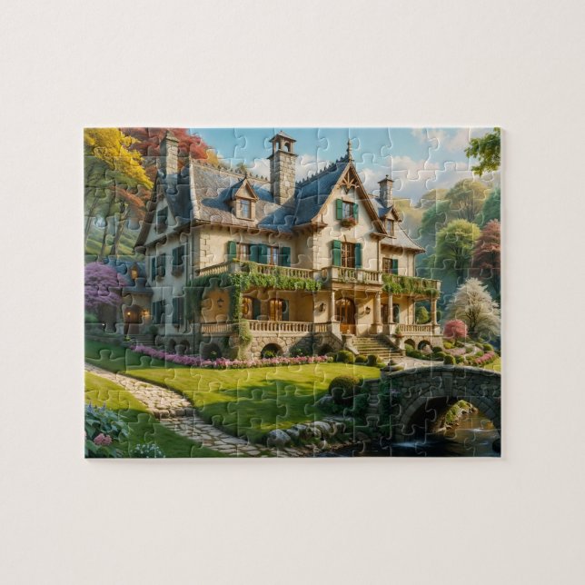 Puzzle Mansion du moment parfait capturé (Horizontal)