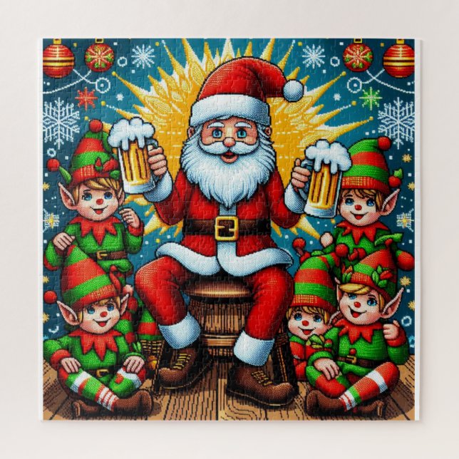 Puzzle Manteau de Noël laid (Vertical)