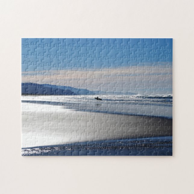 Puzzle Manzanita Beach - Surf en Oregon (Horizontal)