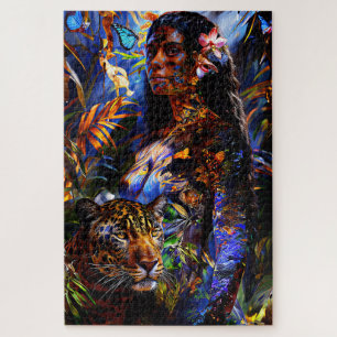 Puzzle “Marayuna” -  Palette de la Forêt - Femmes d'Amazo