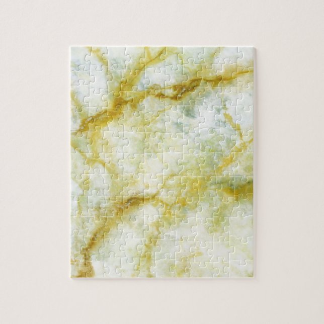 Puzzle Marbre avec fils jaunes (Vertical)