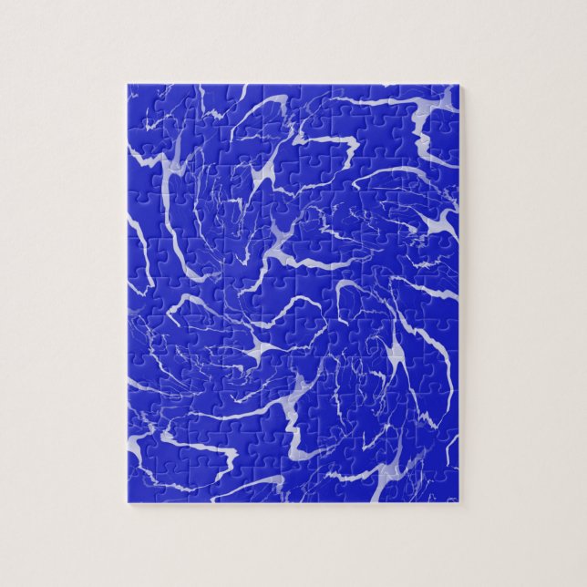 Puzzle Marbre bleu... (Vertical)