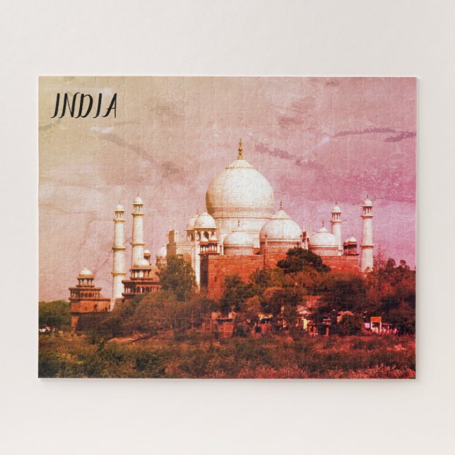 Puzzle marbre de taj mahal inde (Horizontal)