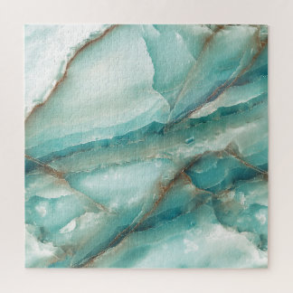 Puzzle Marbre Multicolore : Onyx effet verre.