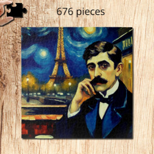 Puzzle Marcel Proust à Paris - imaginaire
