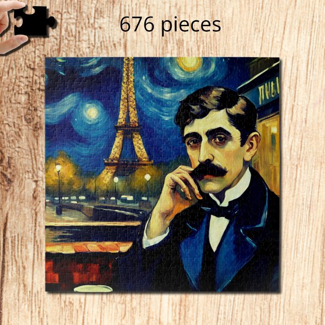 Puzzle Marcel Proust à Paris - imaginaire (Créateur téléchargé)
