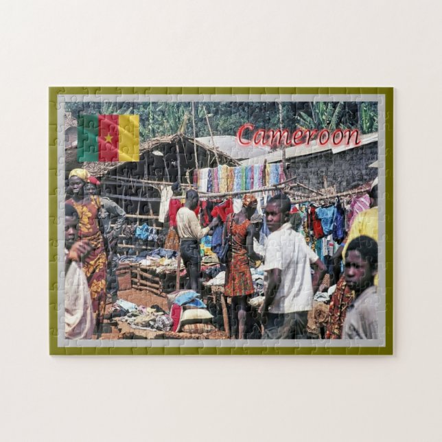 Puzzle MARCHÉ Cameroun - (Horizontal)