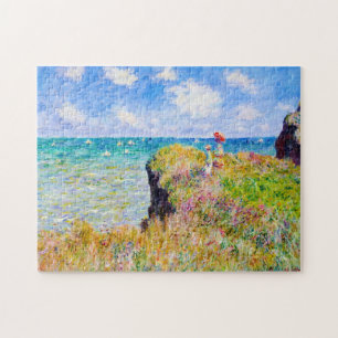 Puzzle Marche de Clifftop à Pourville Claude Monet Canva