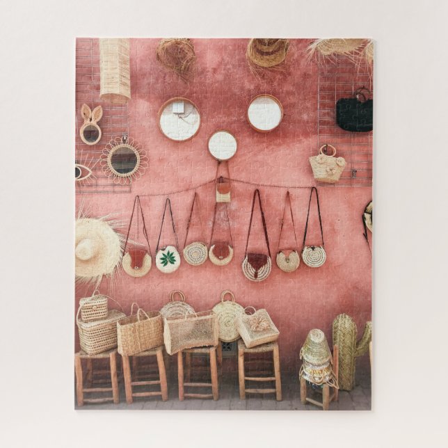 Puzzle Marché d'osier et de paille (Vertical)